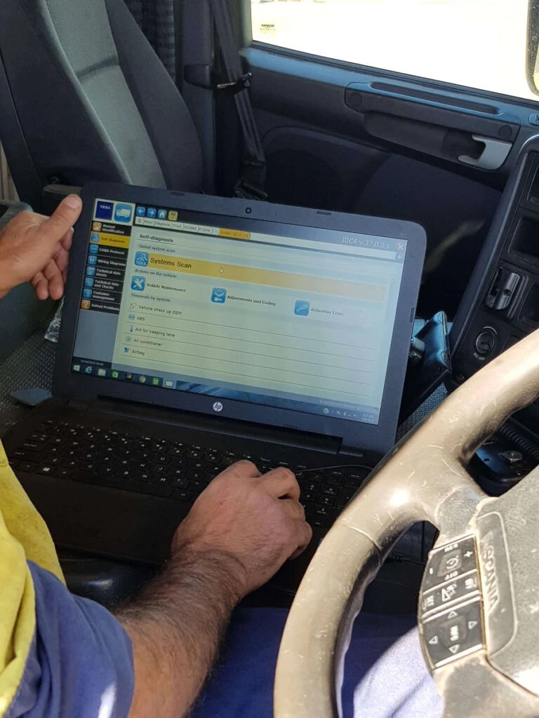 Check-engine light and engine derate diagnostics